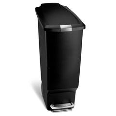 40 litre, slim pedal bin